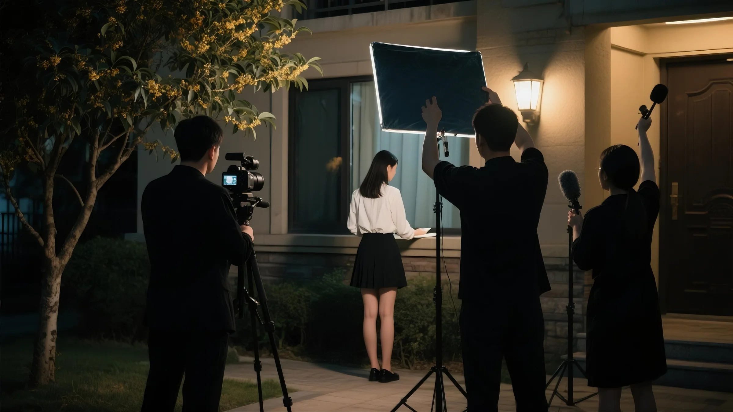 中秋节拍摄效果图