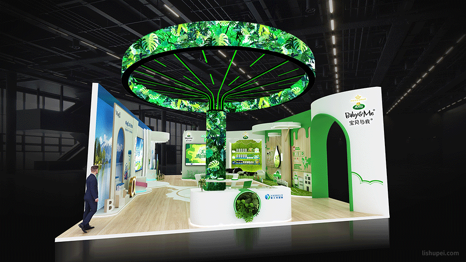 雅士利进博会效果动图