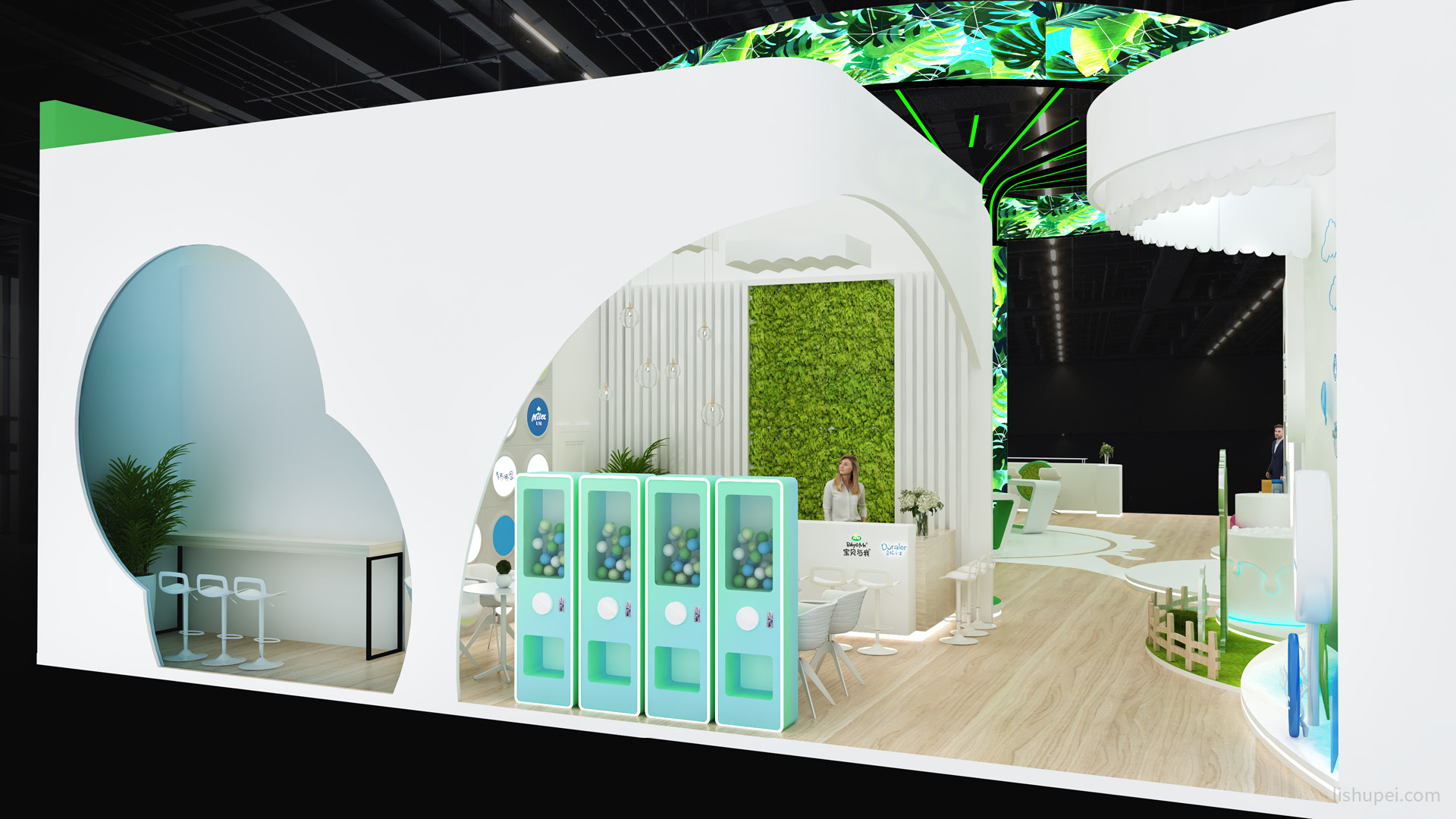 雅士利进博会效果图9